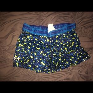 Under armour spandex shorts